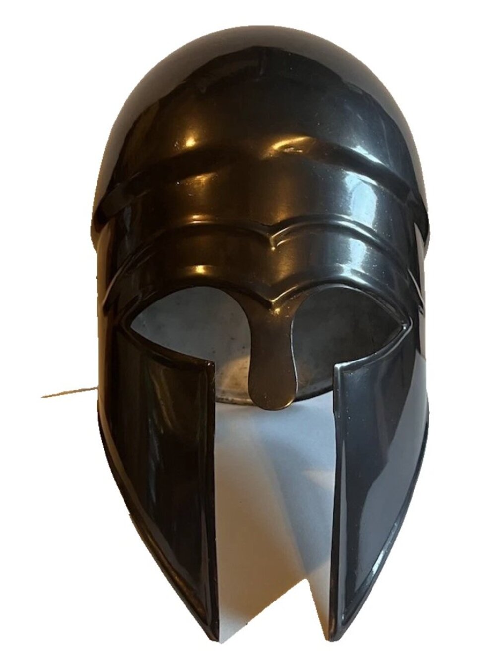Medieval Ithalo Greek Corinthian War Helmet reproduction - Antique Finish